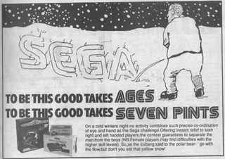 Illustration for article titled Sega, You Can't Show Hairy Balls in an Advertisement